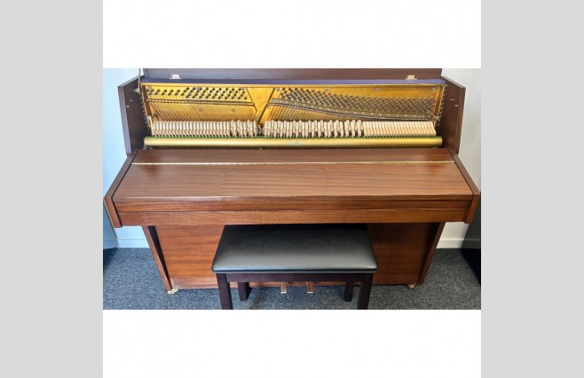 Zender Satin Mahogany 108 Upright Piano, Used - All Inclusive Premium Package (SN:57158) - Image 8